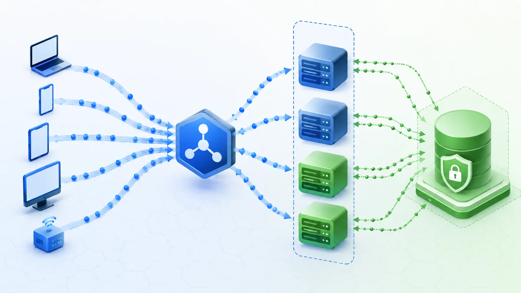 Stateless MCP requests distributed across servers