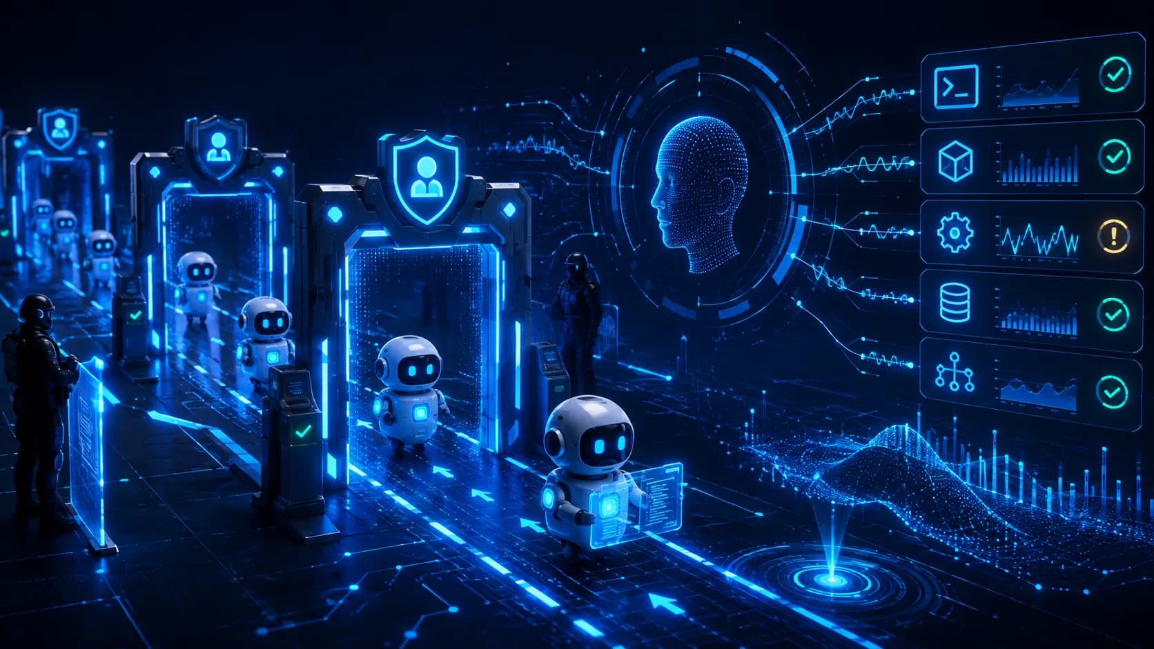 AI agents passing through identity and behavioral controls