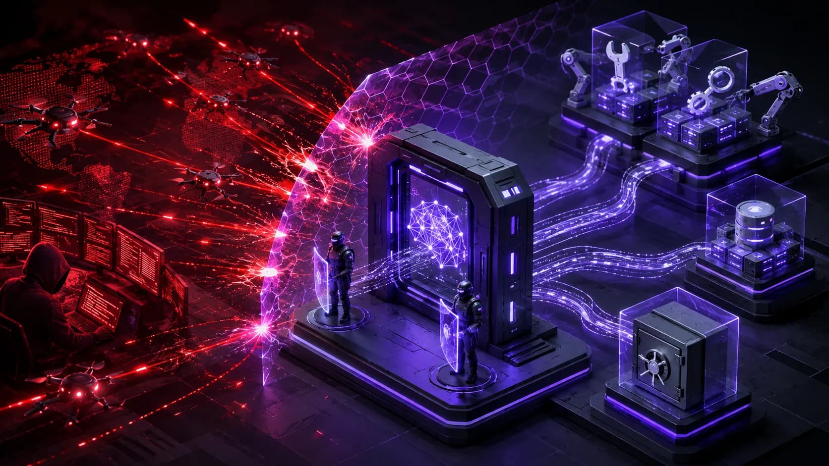 AI and MCP infrastructure facing multiple attack paths