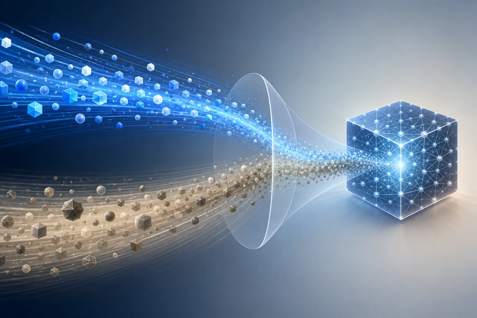 Fresh and delayed data streams entering a model.